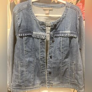 Denim jean jacket, Kate and Mallory